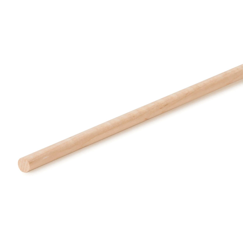 36" Round Wood Dowel - Species:Maple - Diameter:1/4"